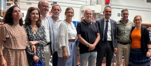 Recibimos al alcalde de Móstoles en el Centro Ocupacional Regordoño