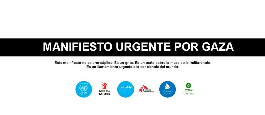 Fundación AMÁS Social se adhiere al Manifiesto Urgente por Gaza