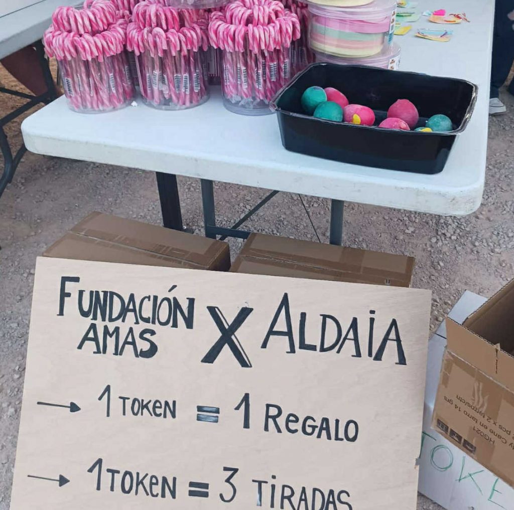 Fundación AMÁS ha participado con productos de los centros ocupacionales.