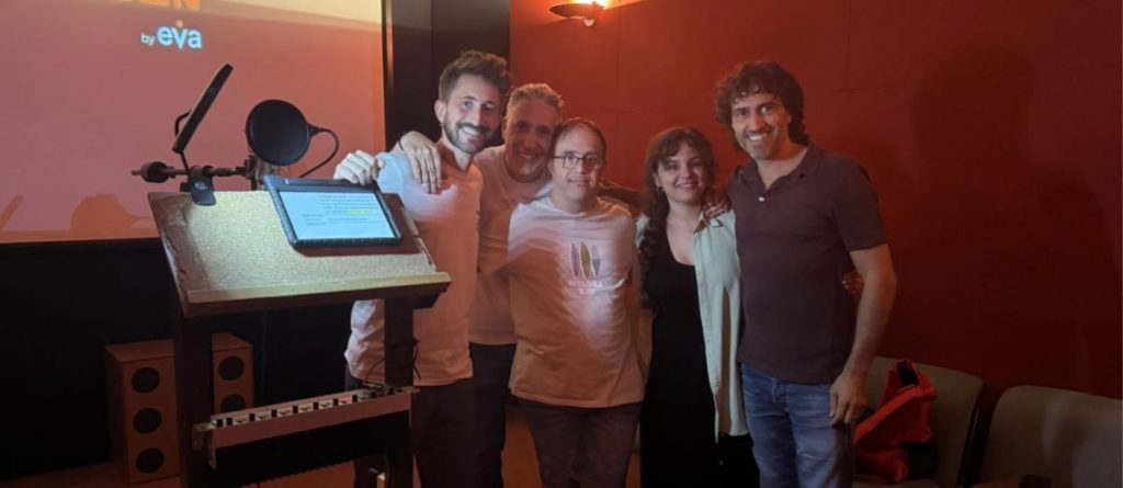 José Vieira, actor de doblaje de la Fundación AMÁS, vuelve a dar voz en el doblaje profesional