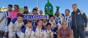 Fundación AMÁS continúa mostrando su solidaridad con Valencia, ahora desde el CD Leganés Genuine 