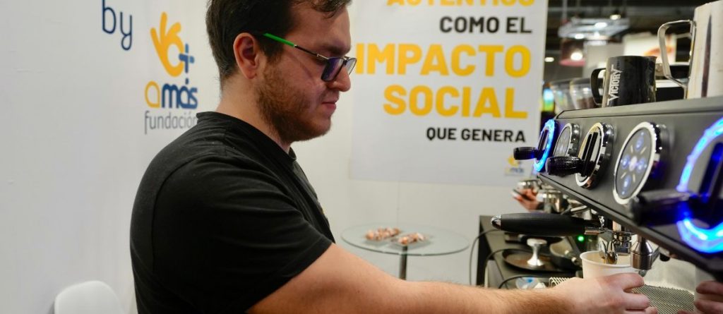 La Cafetería Escuela de Especialidad Inclusiva de Fundación AMÁS recibe una gran acogida en el Coffee Fest