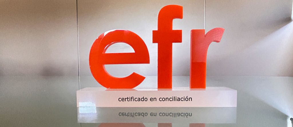 Fundación AMÁS renueva su certificado efr en conciliación familiar y laboral