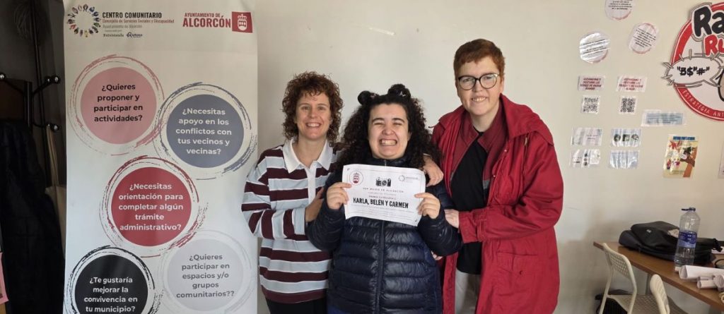 Fundación AMÁS, galardonada en la exposición municipal ‘Ser mujer en Alcorcón’ 