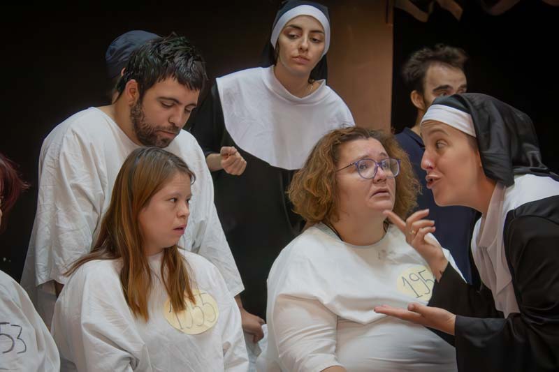 Representación de Gandula, una producción de AMÁS Escena