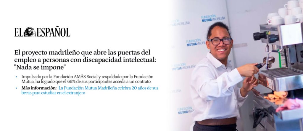 La Escuela Más y Menos, protagonista en El Español por su compromiso con el empleo