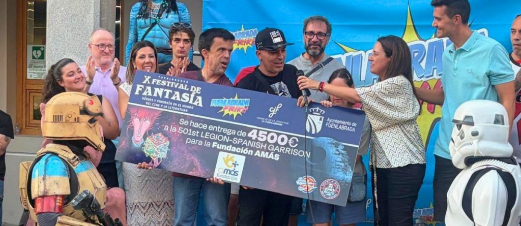La Legión 501- Spanish Garrison convierte la solidaridad en la protagonista del X Festival de Fantasía de Fuenlabrada