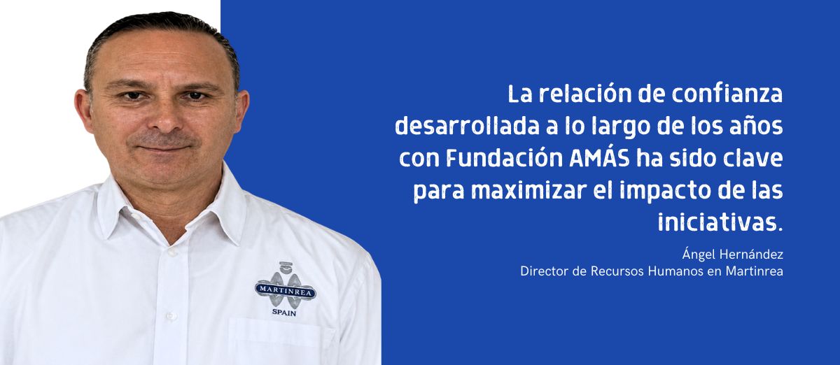 Martínrea y Fundación AMÁS: una alianza que genera empleo inclusivo