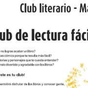 Arrancan el Club de Lectura fácil y el Taller literario organizados por Grupo AMÁS y el Ayuntamiento de Leganés.