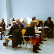 Grupo AMÁS imparte un curso en Lectura Fácil en el Ayuntamiento de Leganés. Foto: Grupo AMÁS.