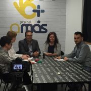Infórmate Claro entrevista a Santiago Llorente, alcalde de Leganés y a Virginia Jiménez, Concejala de Educación. Foto: Grupo AMÁS.