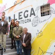 El alcalde de Leganés, Santiago Llorente en la inauguración de Lega Integra. Foto: Grupo AMÁS.