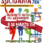 El 6 de marzo se celebra la carrera solidaria de Fuenllana. Foto: Grupo AMÁS.