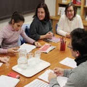 Grupo de trabajo en Lectura Fácil. Foto: Plena Inclusión Madrid.