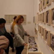 Visita a la exposición " El espacio de la memoria" en el Museo Thyssen. Foto: Grupo AMÁS.