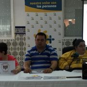 Intervención del Comité de Ciudadanía de Grupo AMÁS en la Asamblea de Adfypse. Foto: Grupo AMÁS.