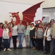 Delegación de Plena Inclusión en Gales. Foto: Grupo AMÁS.