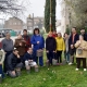 Integrantes del proyecto "Casa Natura" en el Ayuntamiento de Leganés. Foto: Grupo AMÁS